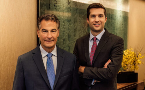 Photo of Attorneys Tom Arckey and Eric Steele